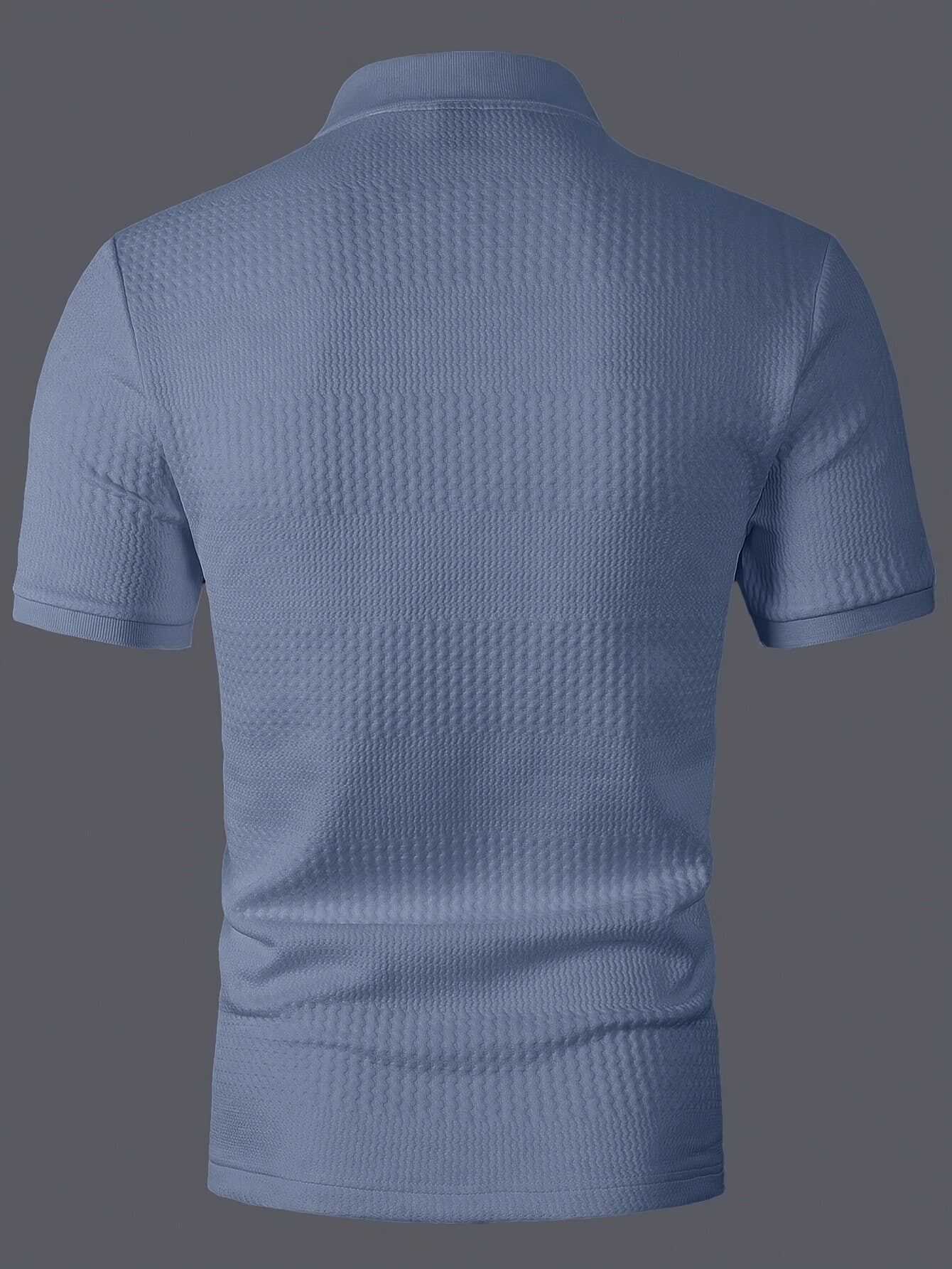 Herren Polohemd – Modernes Slim Fit Freizeitshirt mit Struktur für Alltag und Büro