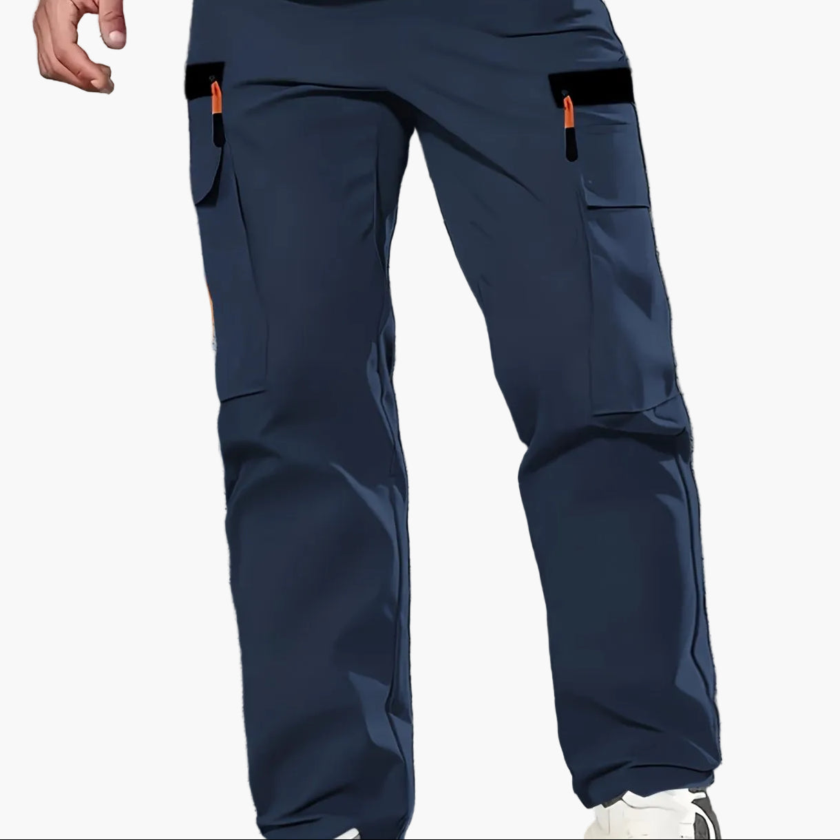 Herren Cargo Hose mit lockerem Schnitt, atmungsaktiv und vielseitig für Alltag und Outdoor