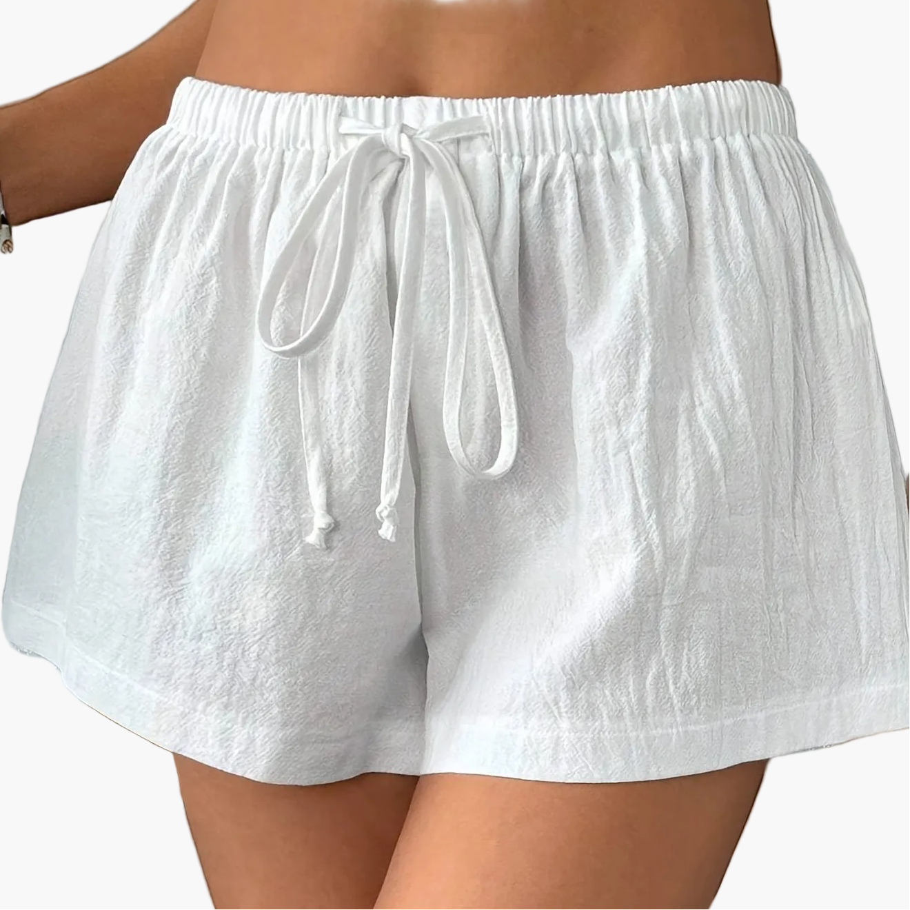 Damen Freizeitshorts mit Kordelzug für Alltag und Loungewear