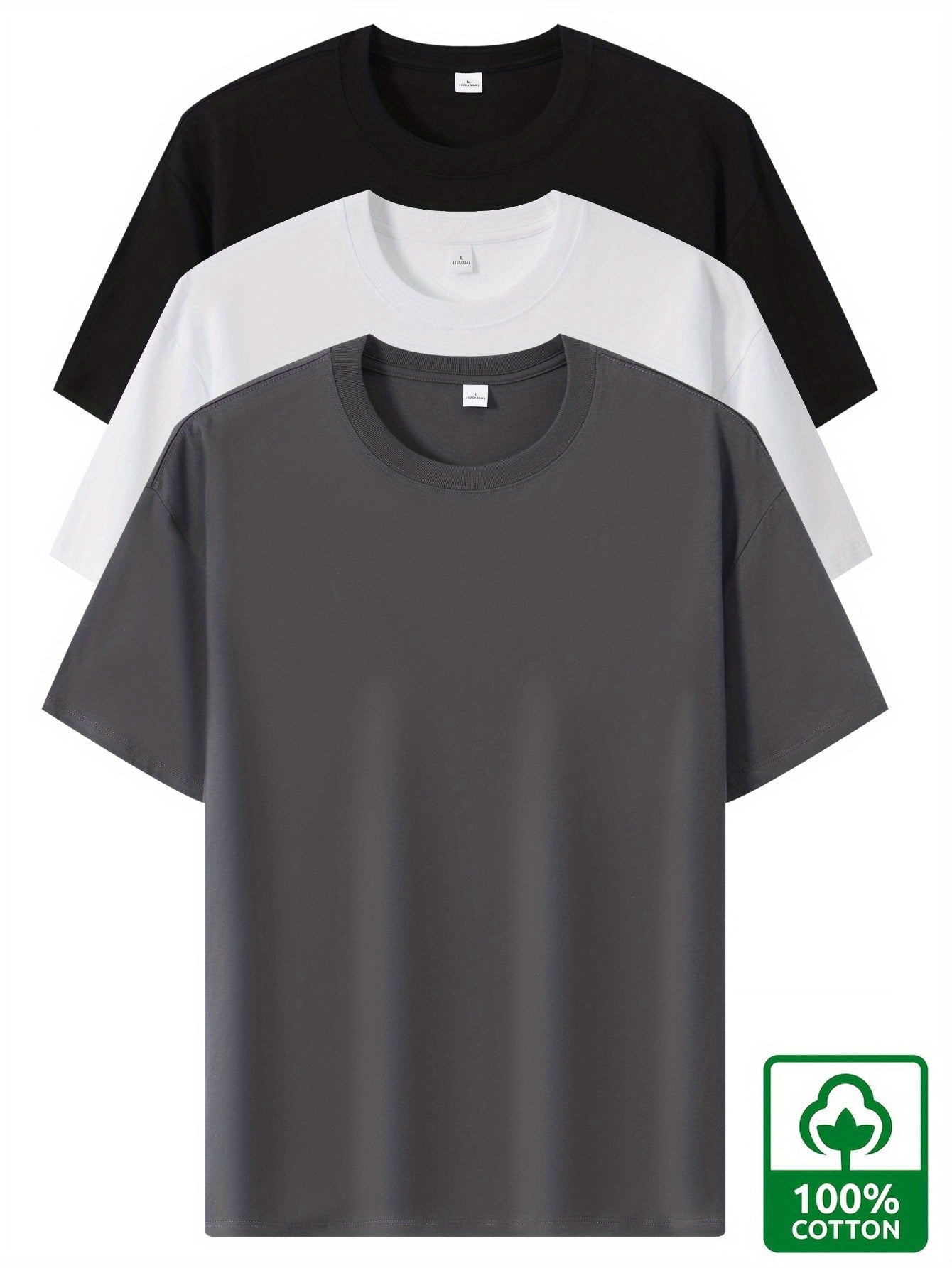 Herren Basic Oversize T-Shirt Set – Lässiger Streetwear Look für Alltag und Freizeit