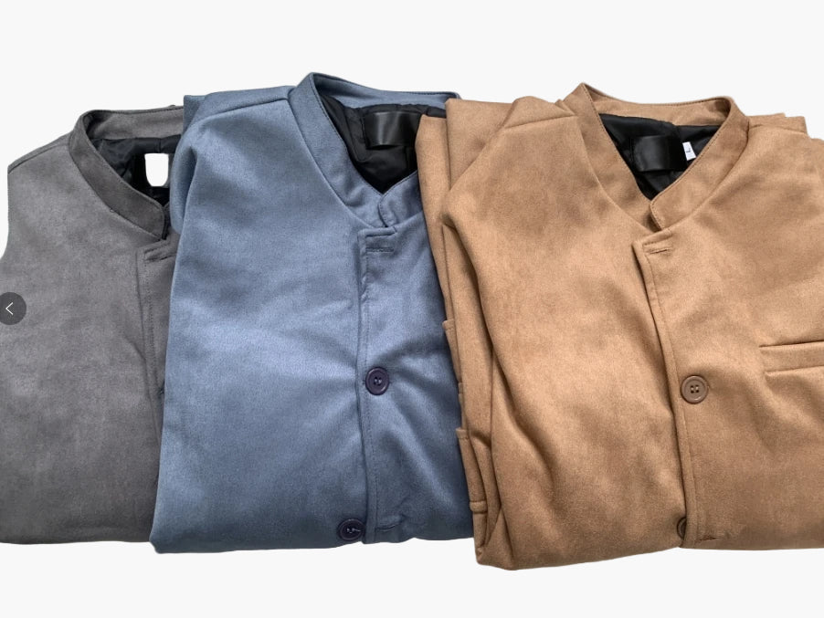 Herren Freizeitjacke mit Stehkragen