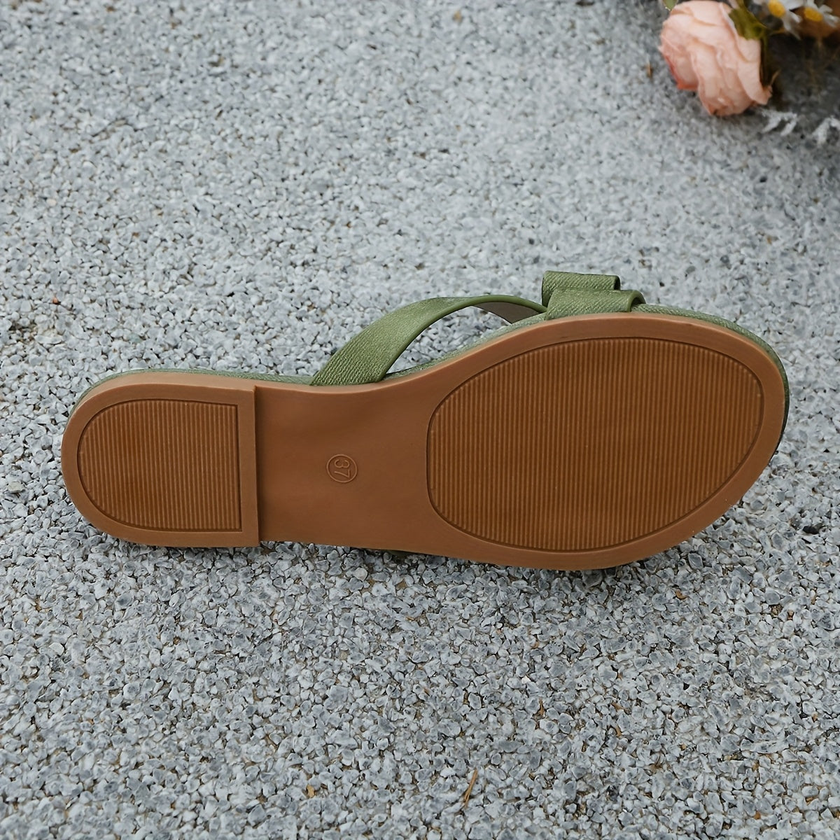 Damen Sandalen mit Schleife – Elegante Sommerschuhe für Freizeit und Gartenpartys