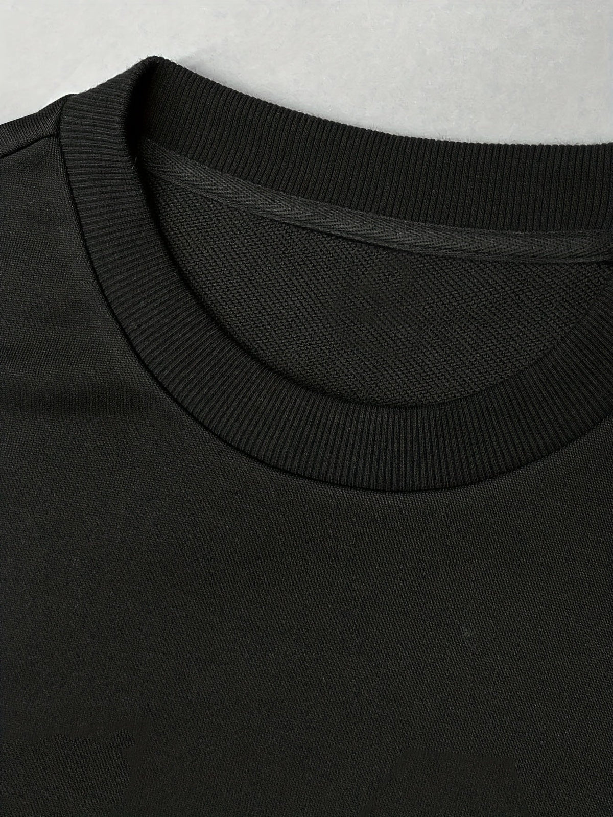 Unisex Langarmshirt im Lagenlook Schwarz Weiß