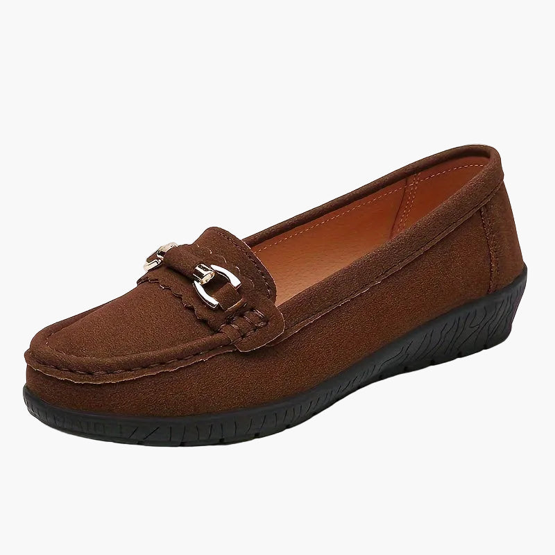 Damen Mokassins Slipper – Bequeme Alltagsschuhe im klassischen Casual-Stil