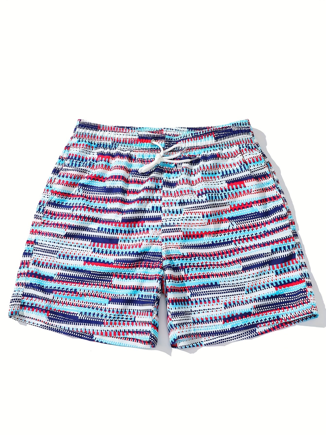 Herren Badeshorts Sportlich mit Modernem Muster – Perfekt für Strand & Freizeit