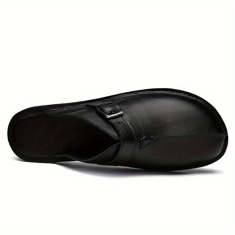 Herren Pantoletten mit Schnalle – Elegante Slipper für Freizeit & Alltag