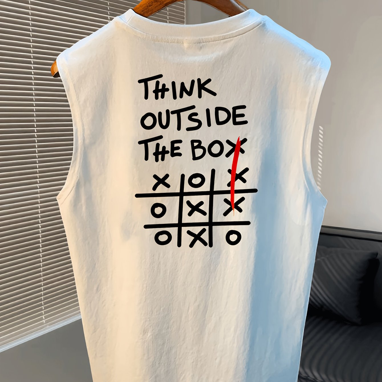 Herren Basic Muskelshirt Ärmellos – Lockeres Freizeit-Tanktop für Sport & Alltag