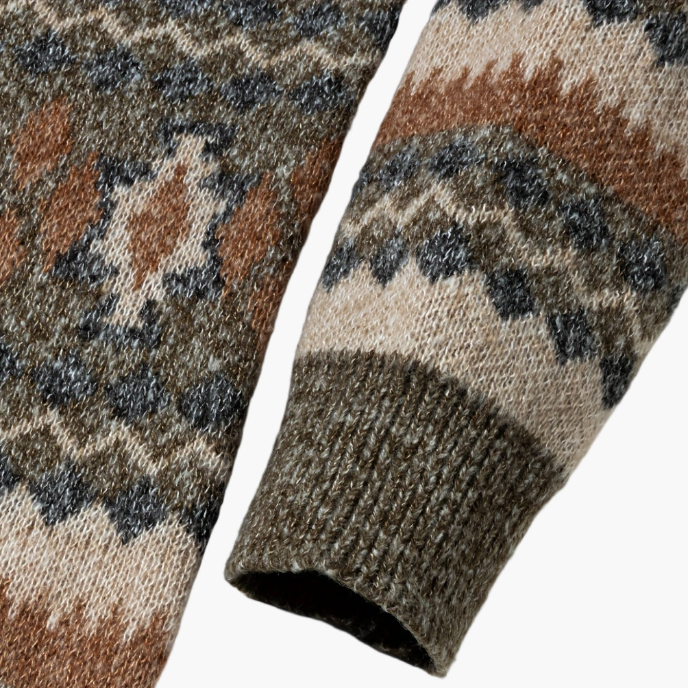 Herren Strickpullover im Retro Fair Isle Stil – Lässiger Winterpullover für Alltag & Freizeit