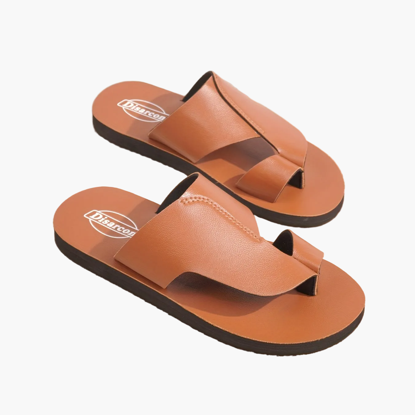 Herren Vintage Zehentrenner Sandalen – Bequeme Sommerschuhe für Freizeit & Strand