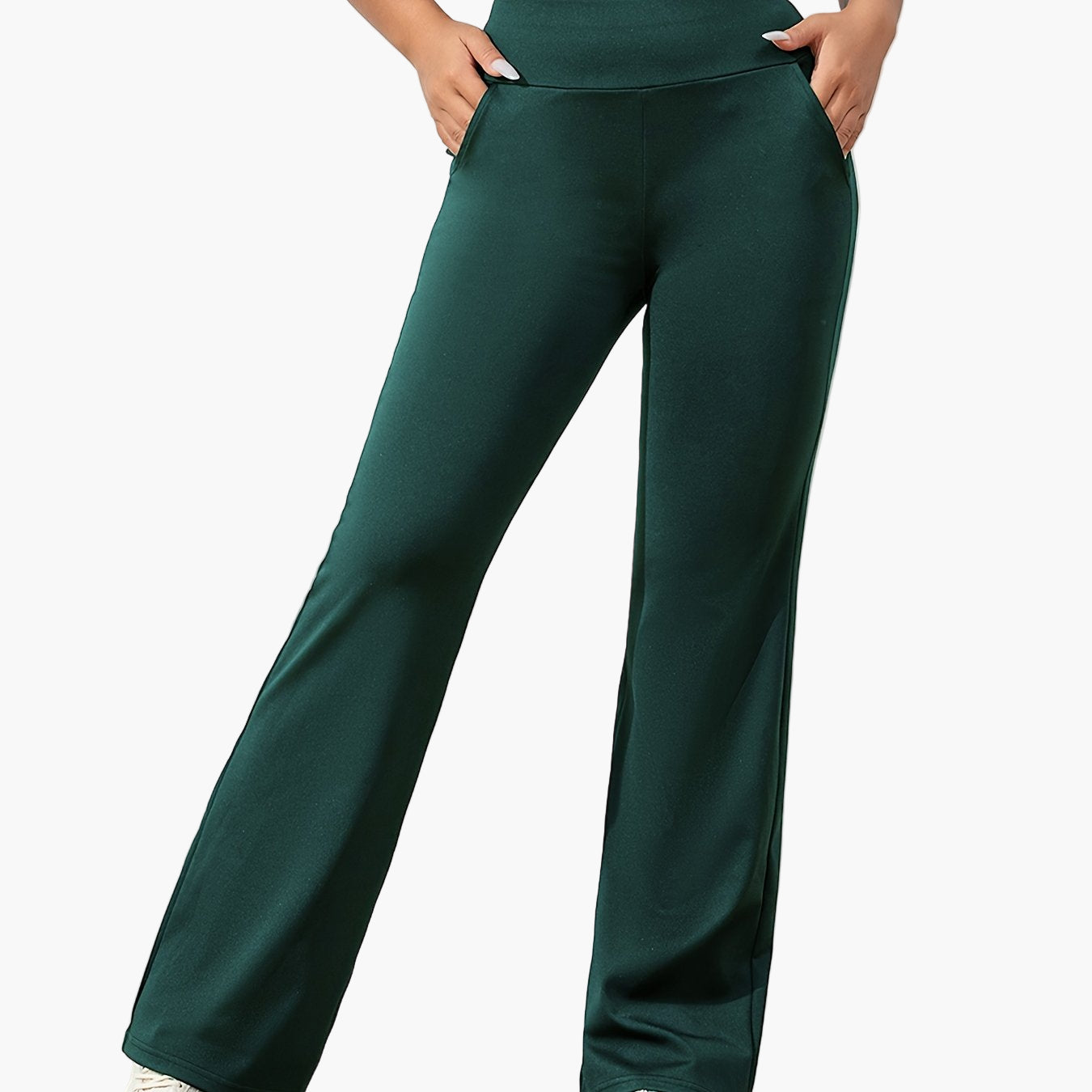 Damen Yoga Schlaghose – Bequeme Stretch Freizeithose für Sport & Alltag