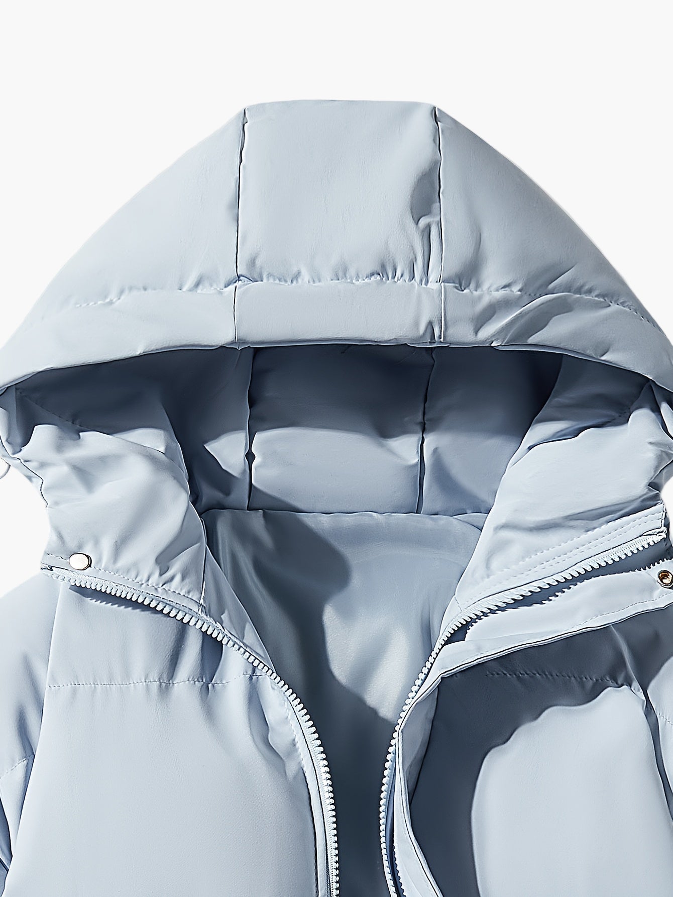 Herren Winter Steppjacke mit Kapuze – Casual Outdoor Pufferjacke