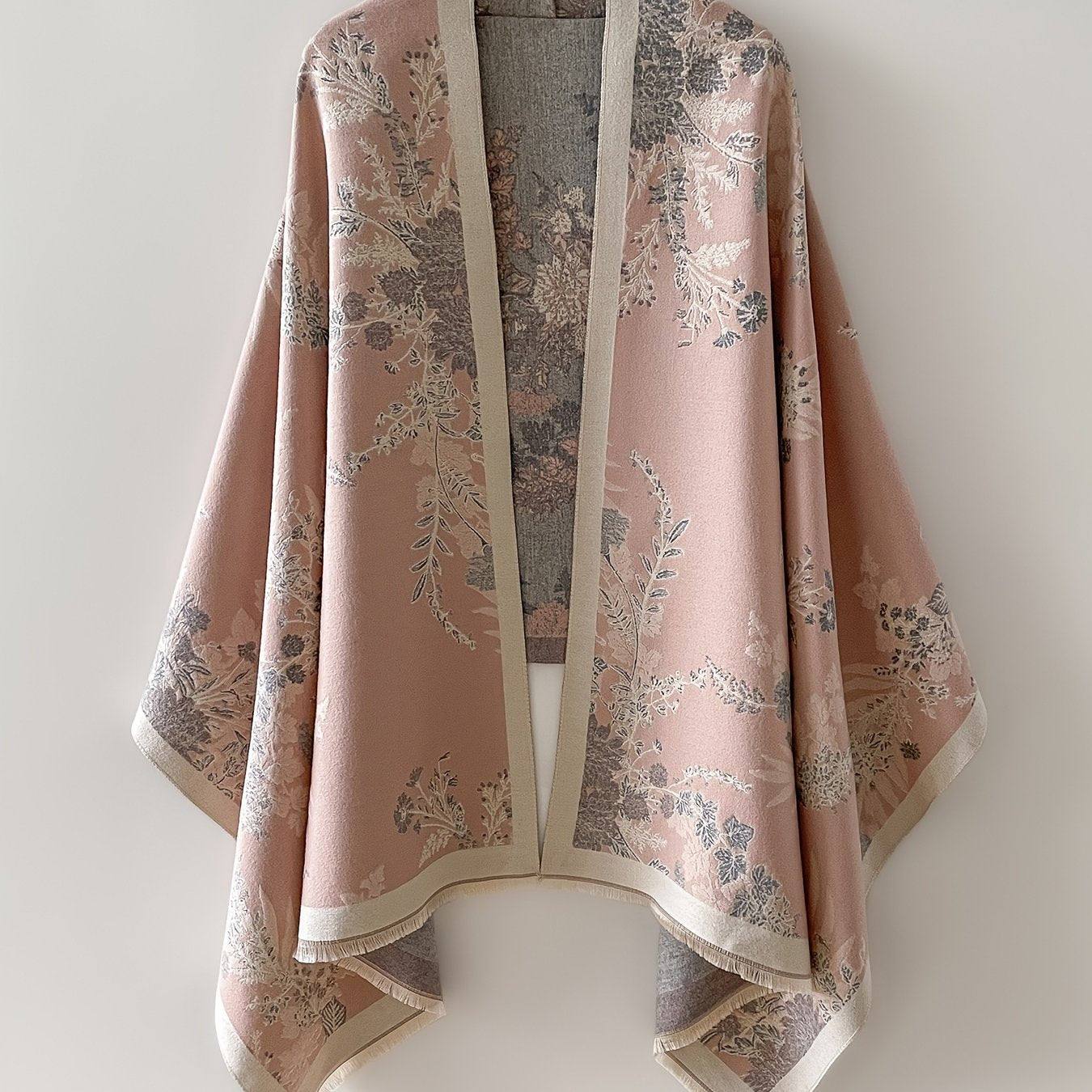 Damen Kimono Cardigan im floralen Boho-Stil – Elegante Überwurfjacke für Freizeit und besondere Anlässe