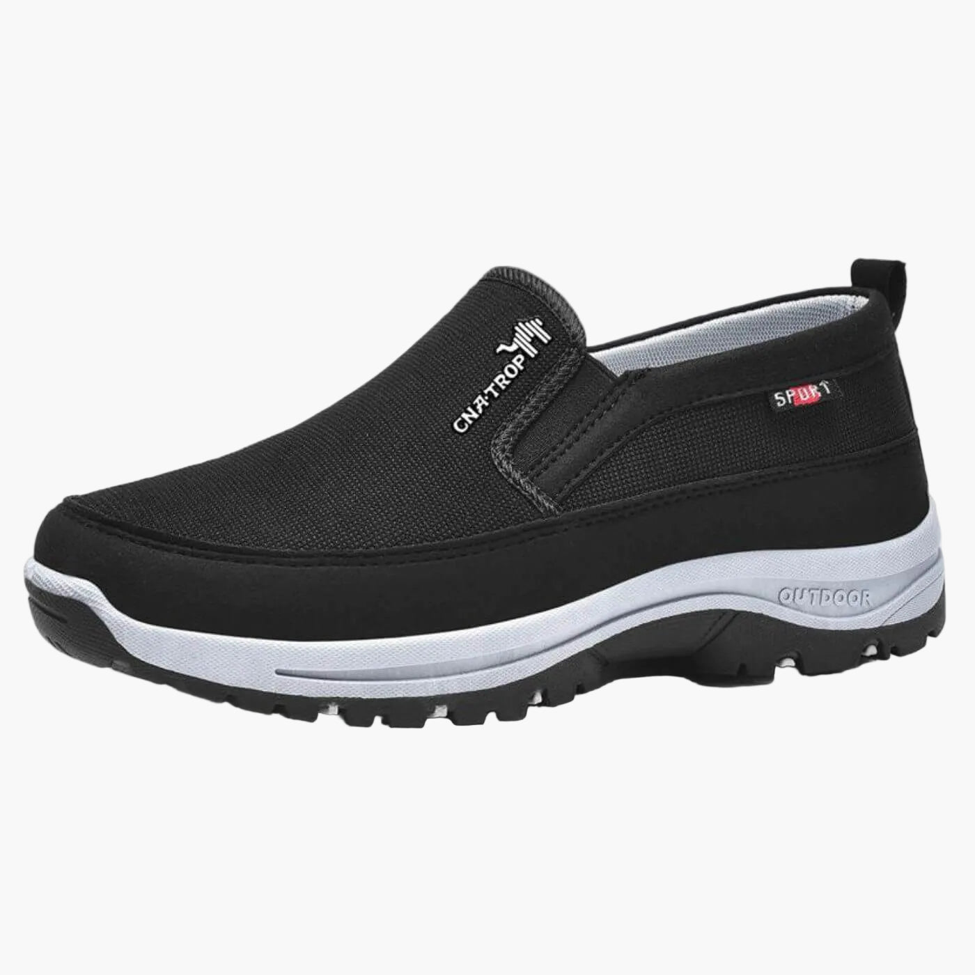 Herren Slip-On Freizeitschuhe Outdoor Komfort Mokassins für Alltag und Spaziergänge