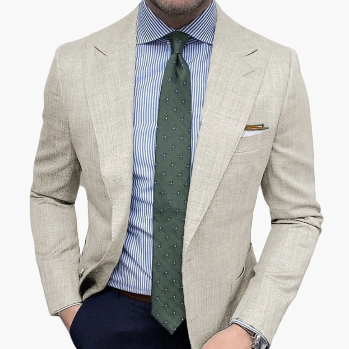 Herren Business Sakko Modern Fit – Eleganter Blazer für Büro, Dinner & Smart Casual