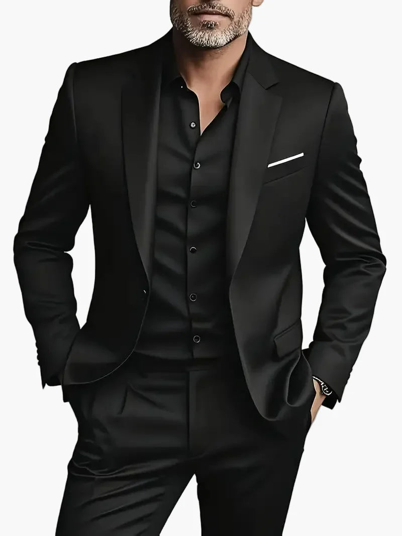 Herren Anzug Zwei-Teiler Slim Fit Modern Business & Abendmode