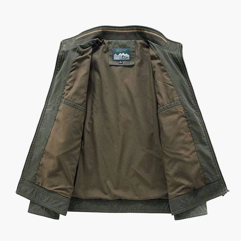 Herren Freizeitjacke – Klassische Übergangsjacke für Alltag und Outdoor