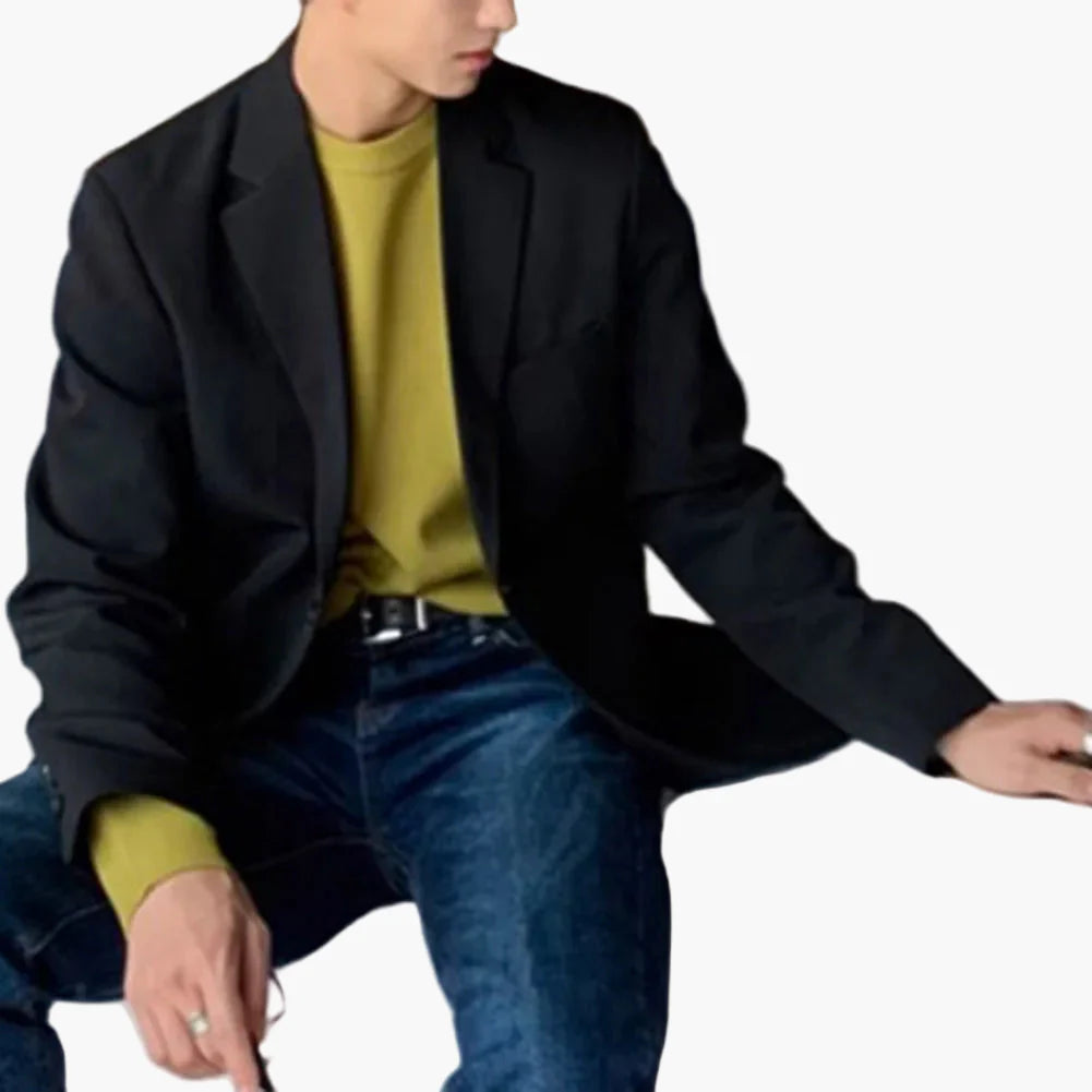 Herren Blazer Modern Business Casual – Eleganter Anzugjacke für Büro & Freizeit