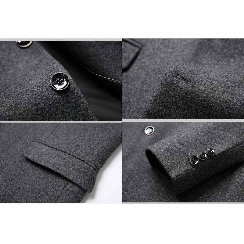 Herren Business Freizeit Blazer – Klassischer Sakko für Büro und elegante Anlässe