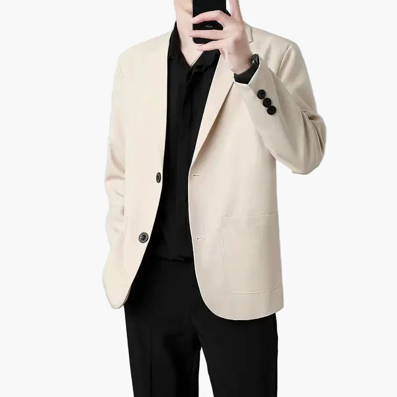 Herren Blazer Modern Business Casual – Eleganter Sakko für Büro und Alltag