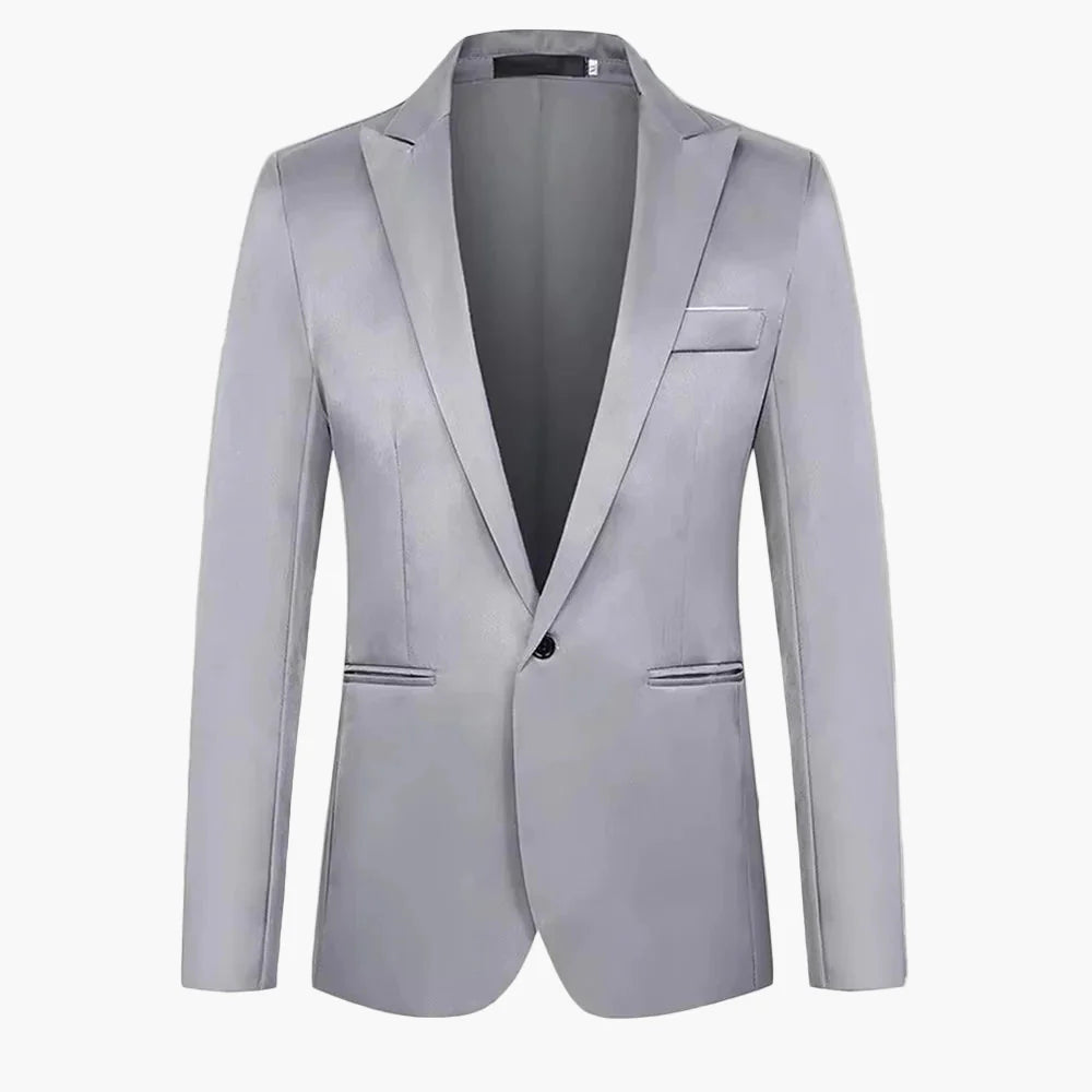 Herren Business Sakko – Eleganter Einreiher Blazer für formelle Anlässe und Büro