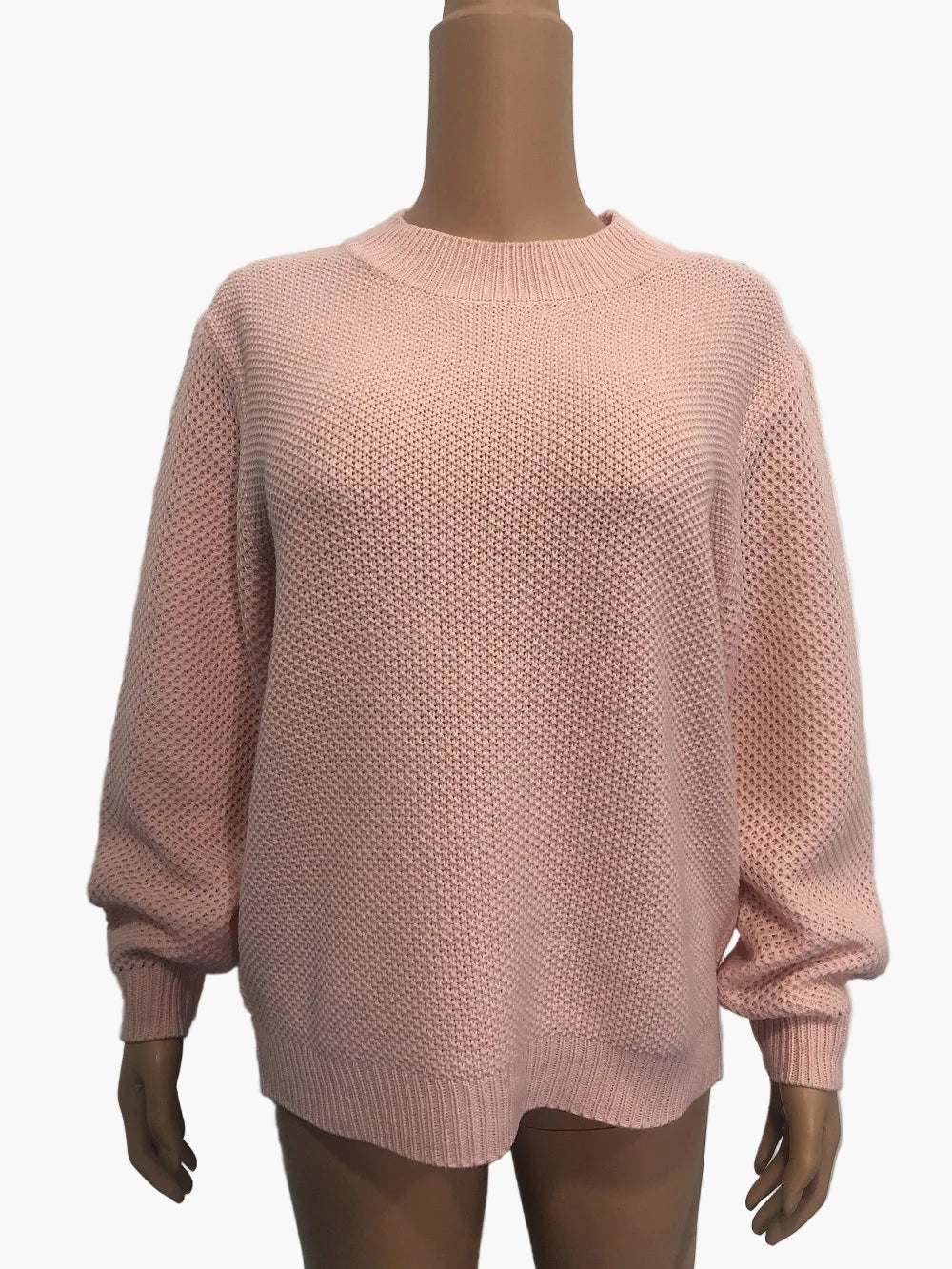 Damen Strickpullover – Modischer Herbst-Winter Sweater im Oversize-Design, Alltag & Freizeit