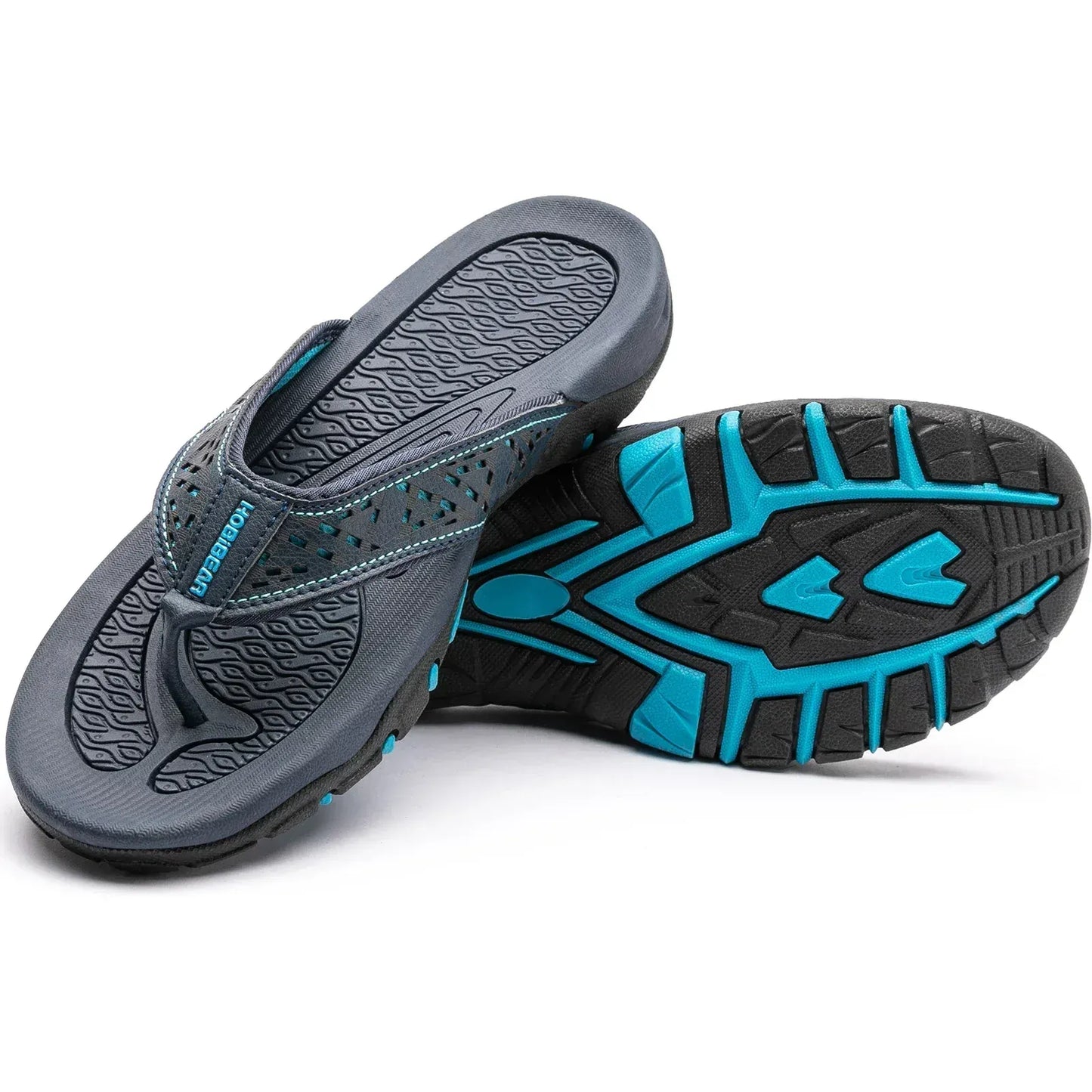 Herren Zehentrenner-Sandalen mit Fußgewölbestütze – Sportlich & Orthopädisch, Ideal für Alltag, Strand und Outdoor