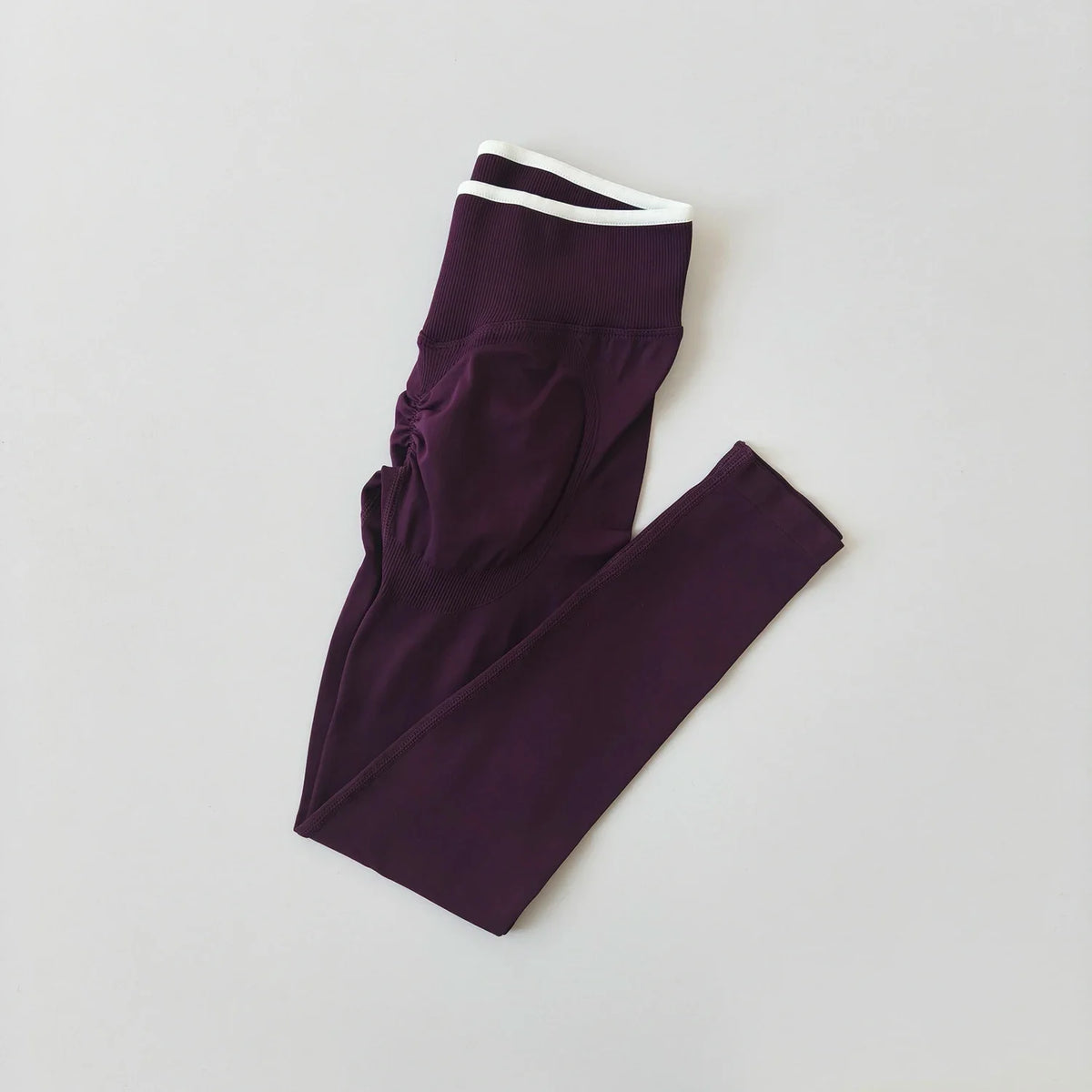 Damen Sport Leggings mit Hoher Taille, Scrunch Butt & Shaping-Effekt