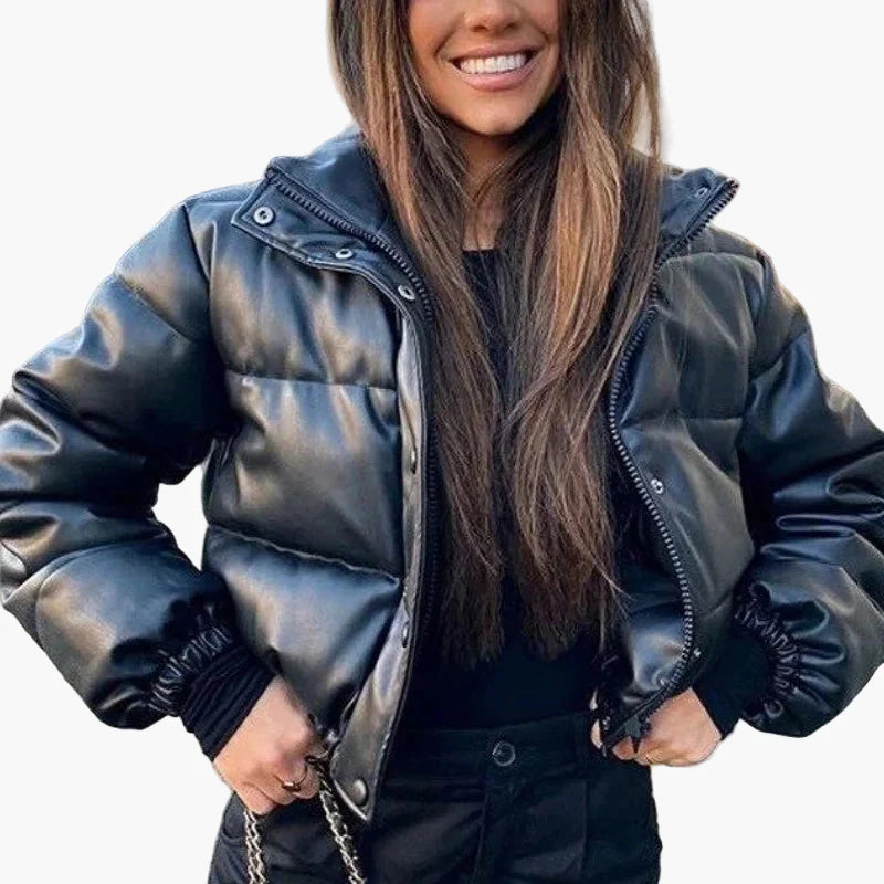 Damen Steppjacke mit Stehkragen – Modische Winterjacke für Alltag und Freizeit