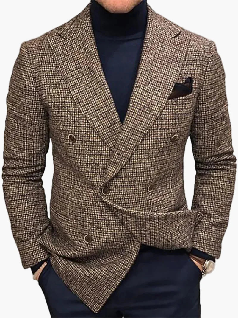 Herren Doppelreihiges Sakko – Moderner Business & Casual Blazer für stilbewusste Männer