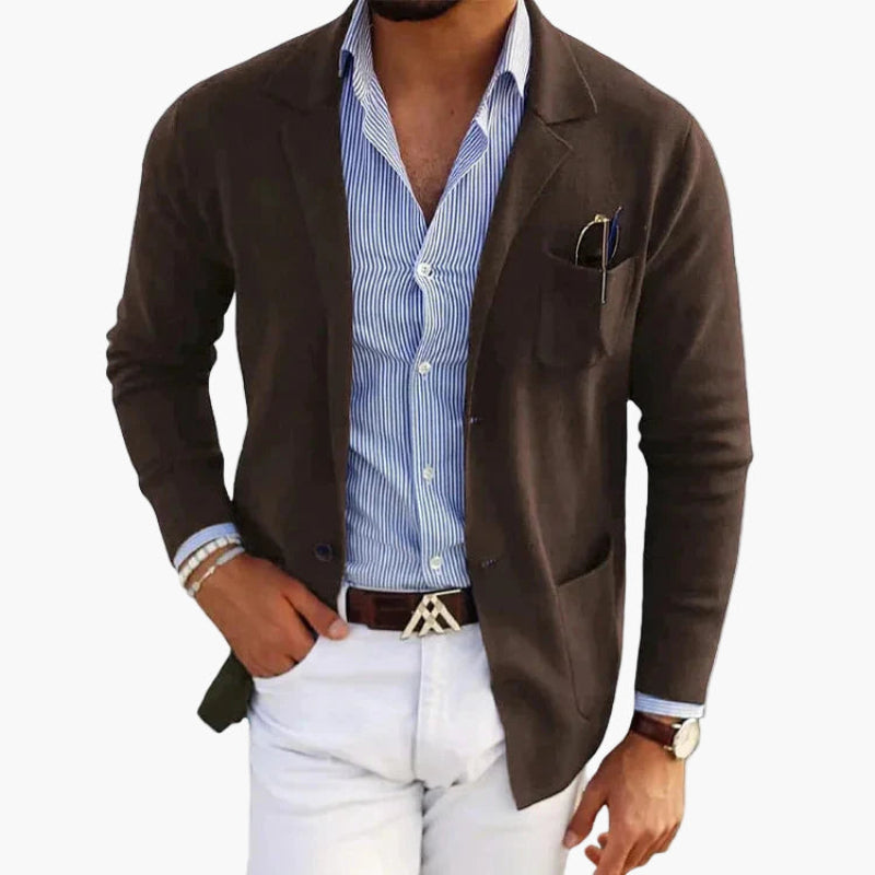 Herren Moderner Business-Blazer im Smart-Casual-Stil – Perfekt für Büro, Events & Alltag