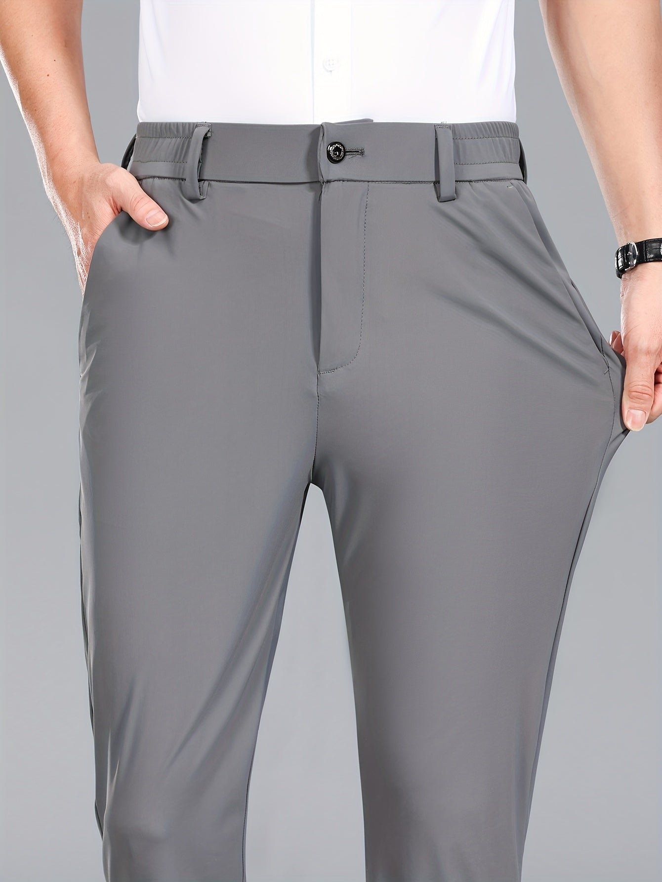Herren Business Stretch-Hose – Elegante, bequeme Büro- und Freizeithose