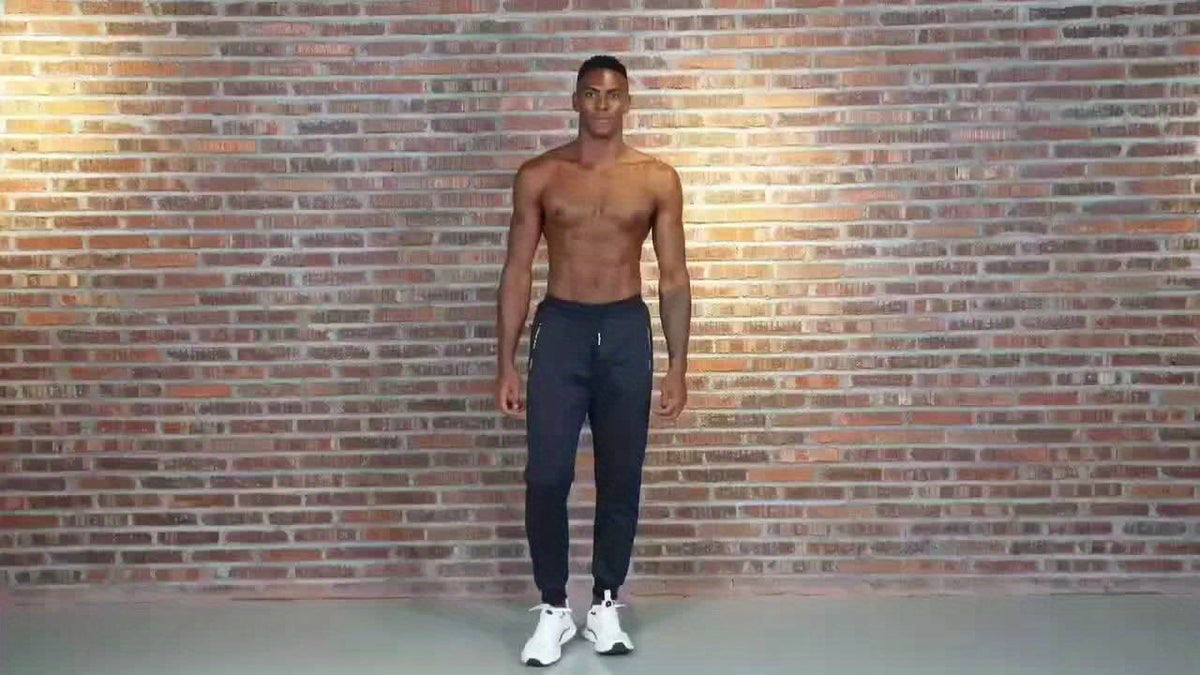 3er Pack Gefütterte Jogginghosen für Herren mit Reißverschlusstaschen