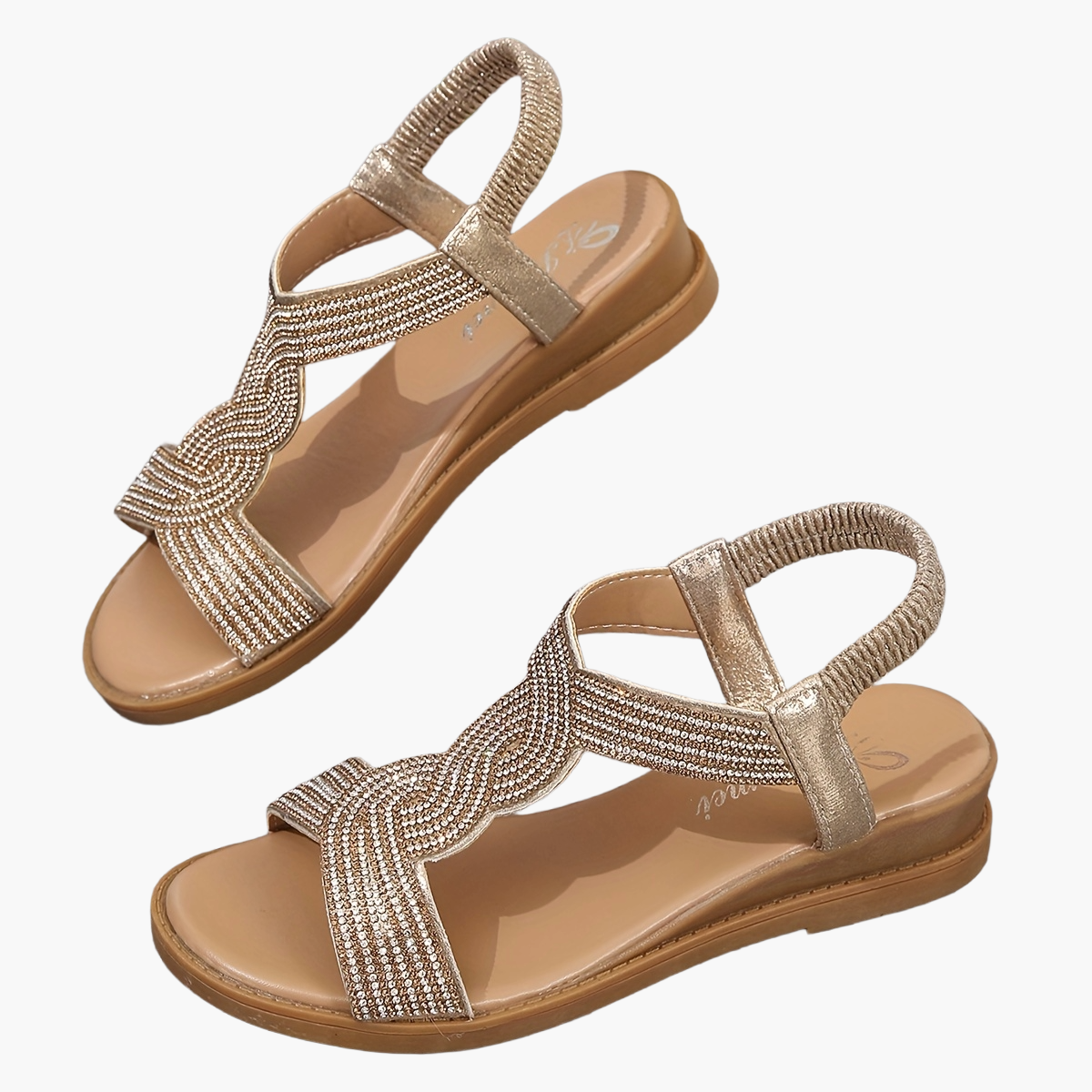 Damen Sommer Sandalen – Modische Offene Preppy-Style Sandalen für Alltag & Freizeit