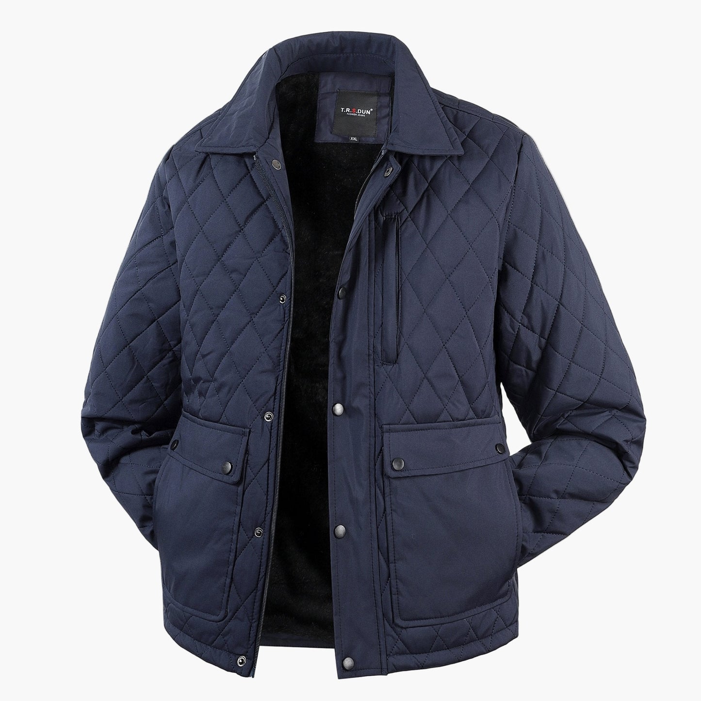 Herren Steppjacke im klassischen Casual-Stil – Ideal für Alltag und Freizeit