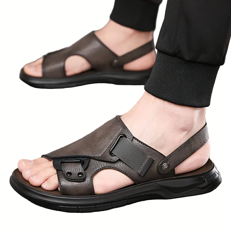 Herren Freizeitsandalen – Offene Sommerschuhe mit modischer Schnalle, ideal für Urlaub und Alltag