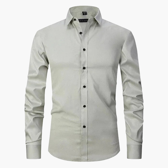 Herren Businesshemd Slim Fit – Elegantes Langarmhemd für Büro & Freizeit