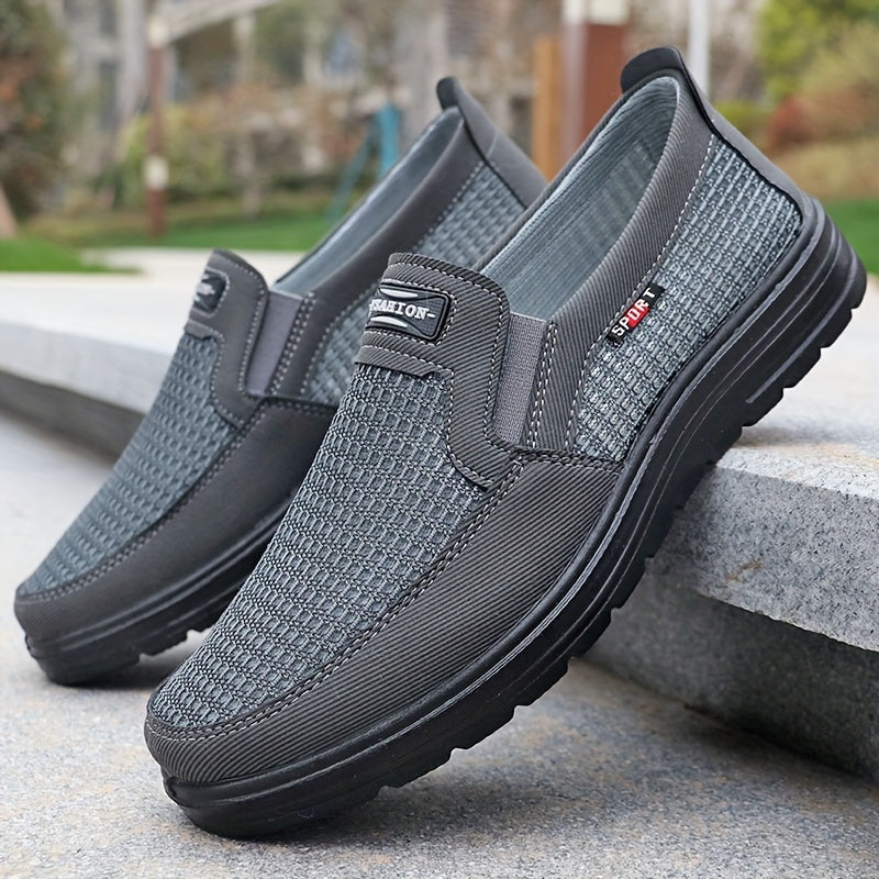 Herren Slip-On Freizeitschuhe Atmungsaktiv – Bequeme Alltagsschuhe für Männer