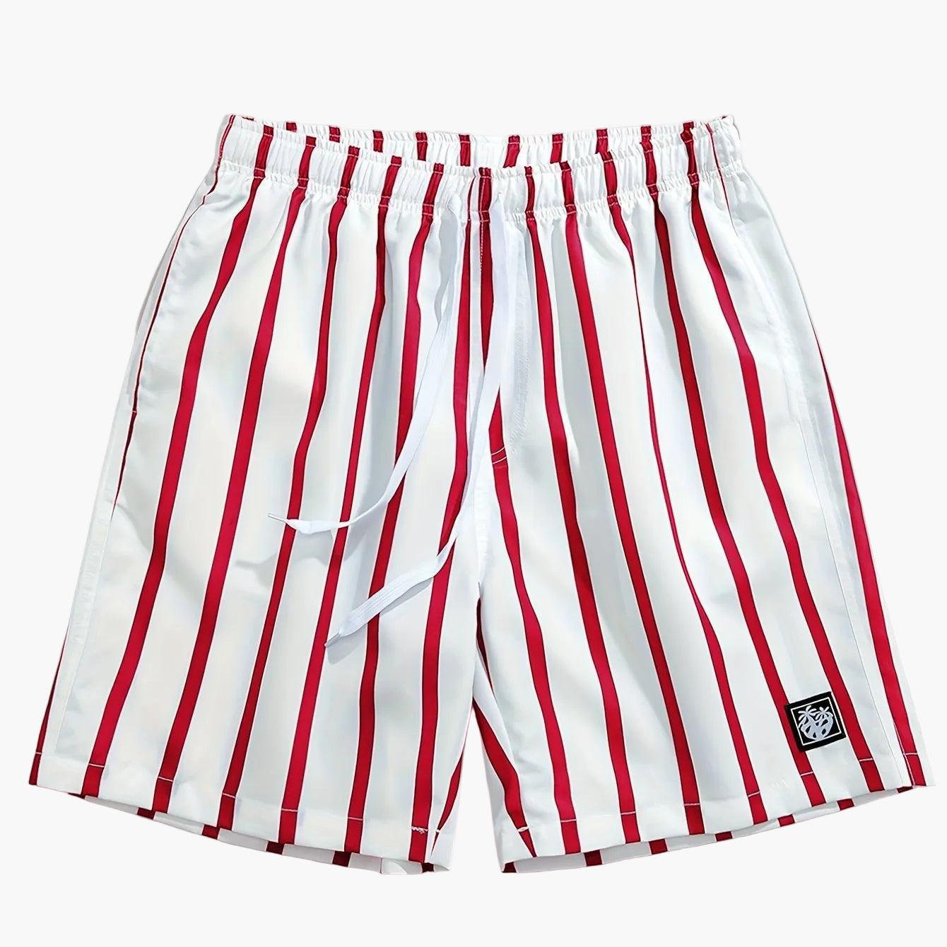 Herren Freizeit-Shorts mit Streifenmuster – Sportliche Sommer Bermuda für Alltag und Strand