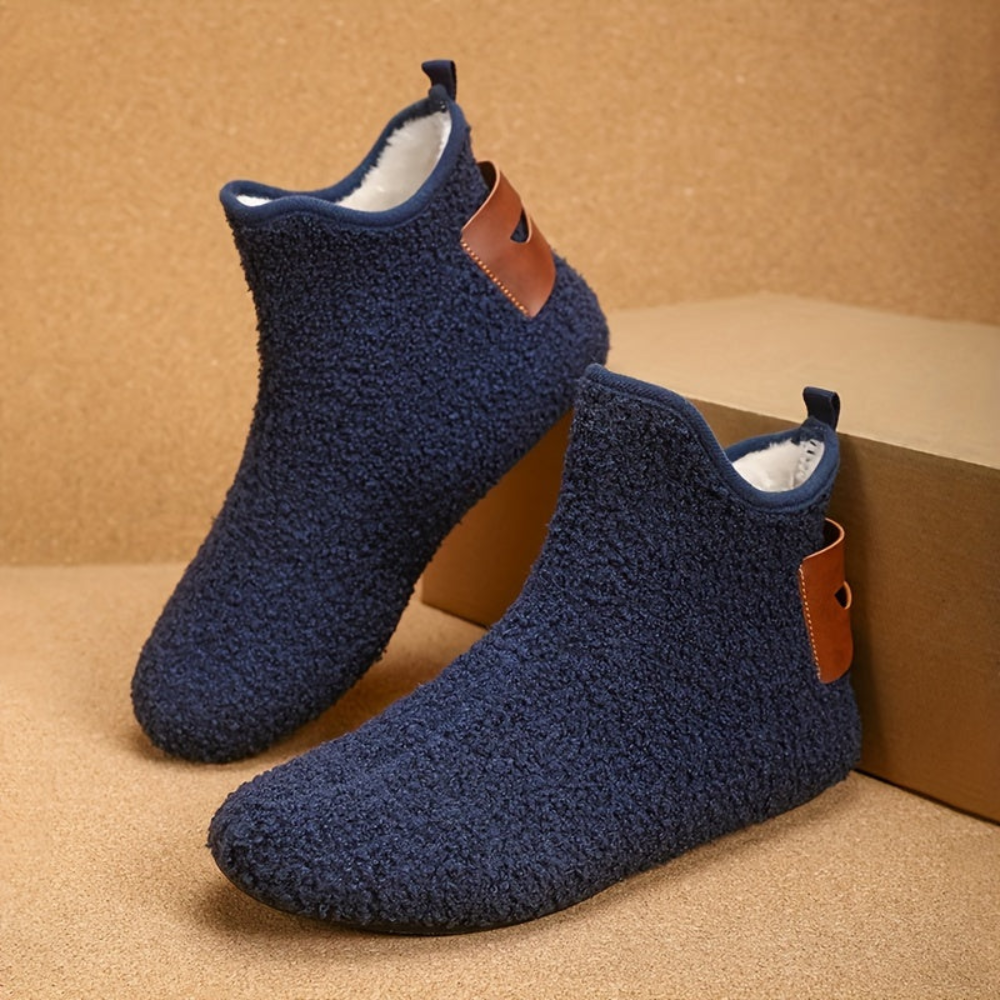 Unisex Winter Stiefel, warme Hausschuhe, flauschige Stiefeletten in verschiedenen Farben
