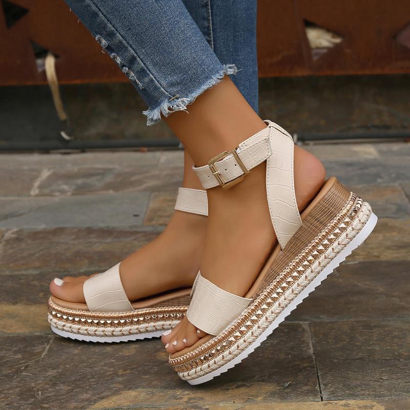 Damen Plateau Sandalen