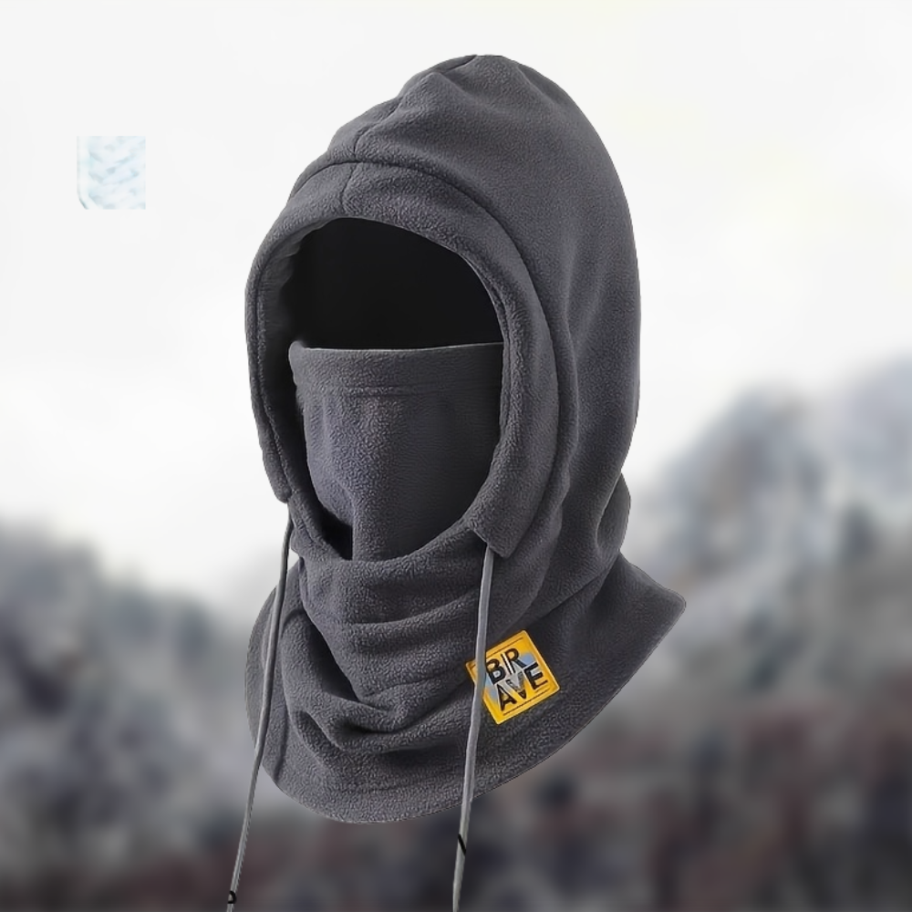 Unisex Sturmhaube Balaclava aus Fleece mit Kordelzug für Winter & Outdoor