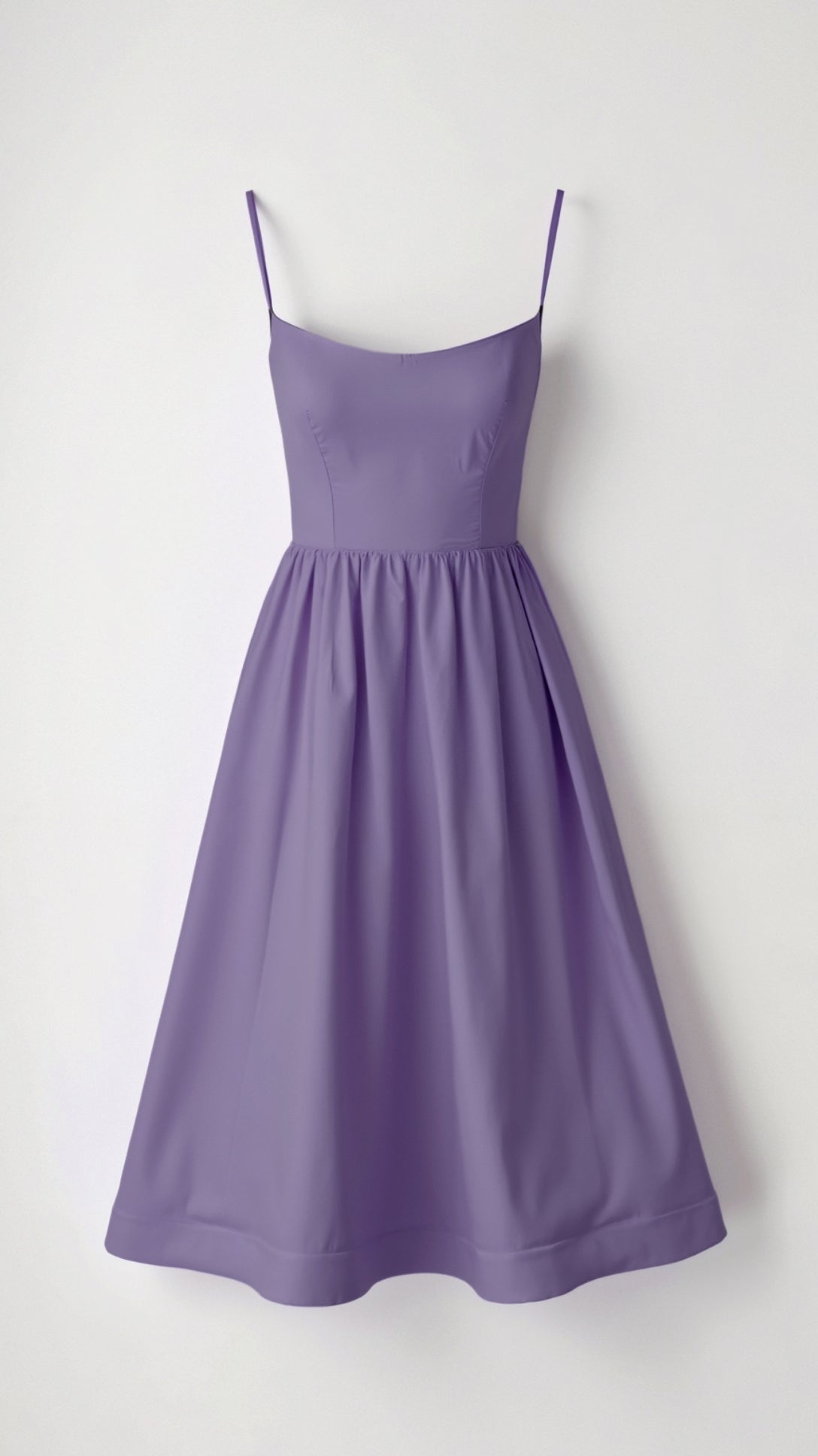 Damen Midikleid mit Spaghettiträgern – Femininer Sommer-Look für besondere Anlässe