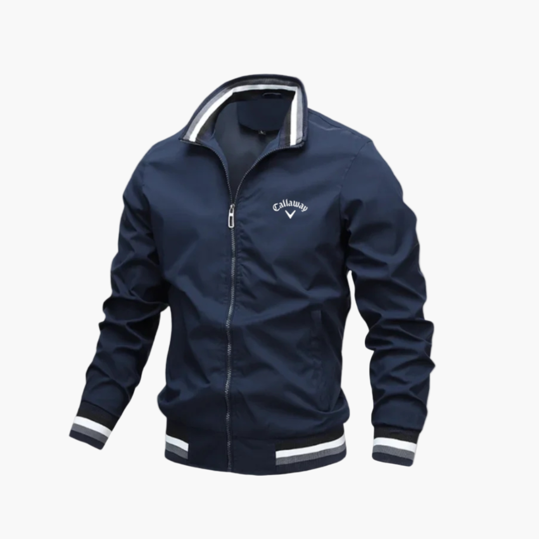 Sportliche Herren Übergangsjacke im Bomber-Stil