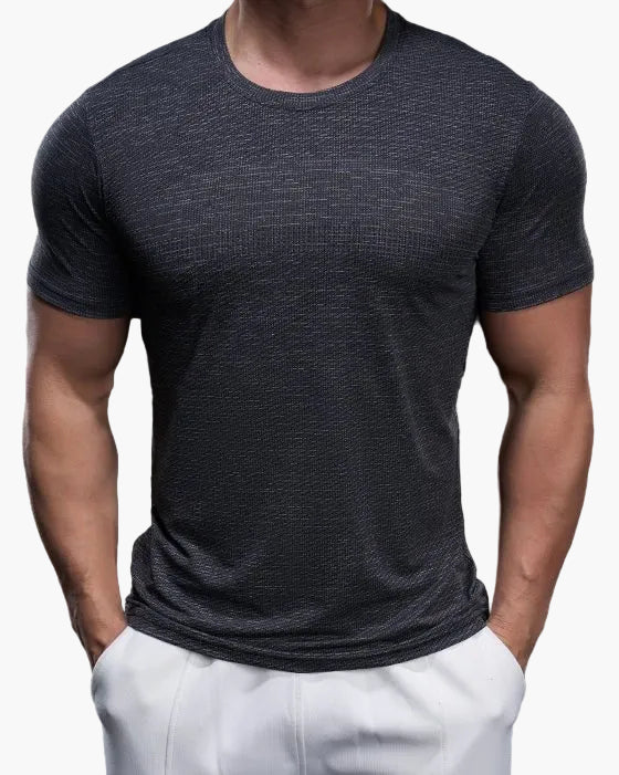 Herren Fitness Funktionsshirt Slim Fit – Sportliches Trainingsshirt für Fitness & Freizeit