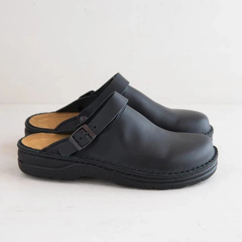 Herren Komfort-Clogs mit verstellbarem Riemen