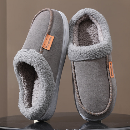 Unisex Winter Hausschuhe mit weichem Futter, Slipper