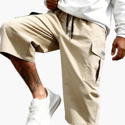 Herren Streetwear Cargo Shorts Freizeit Bermuda Urban Style