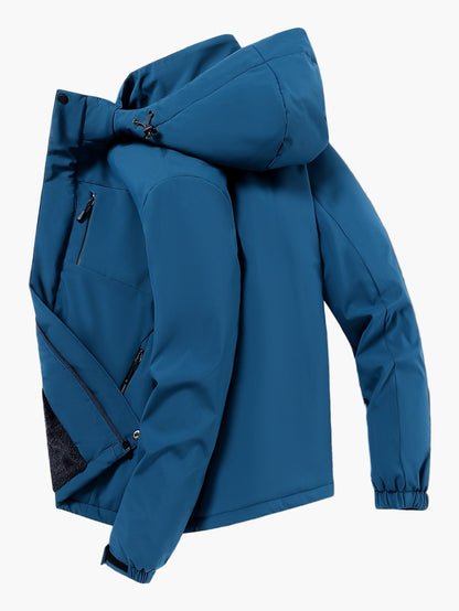 Herren Outdoor Funktionsjacke mit Kapuze – Sportliche Wanderjacke für jedes Wetter