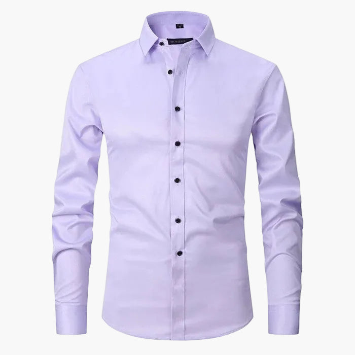 Herren Businesshemd Slim Fit – Elegantes Langarmhemd für Büro & Freizeit