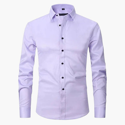 Herren Businesshemd Slim Fit – Elegantes Langarmhemd für Büro & Freizeit